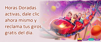 Lluvia de Giros Gratis promotion